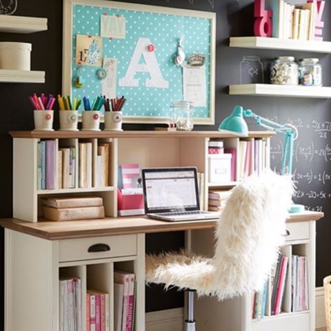 Creative desks for teens room girl