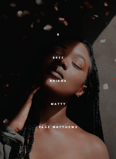 rosebudgirls:@literatureladies mission 08: Black leads — bree matthews (legendborn)unspea