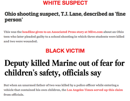 When The Media Treats White Suspects And Killers Better Than Black Victicms.