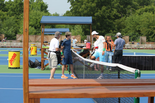 direct-news:  Niall playing tennis with Novak Djokovic. 02/8/14 