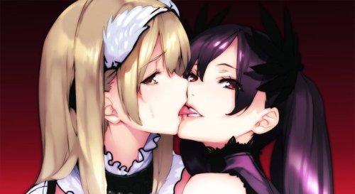 ahegao-hentai1:  Yuri porn pictures