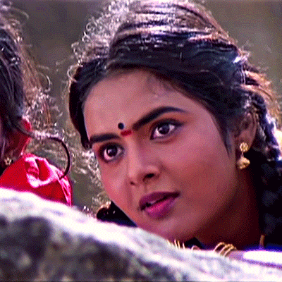 every Roja x Rishi scene in Roja (1992) — 1/?Context: Roja is young girl from a small village in Tir