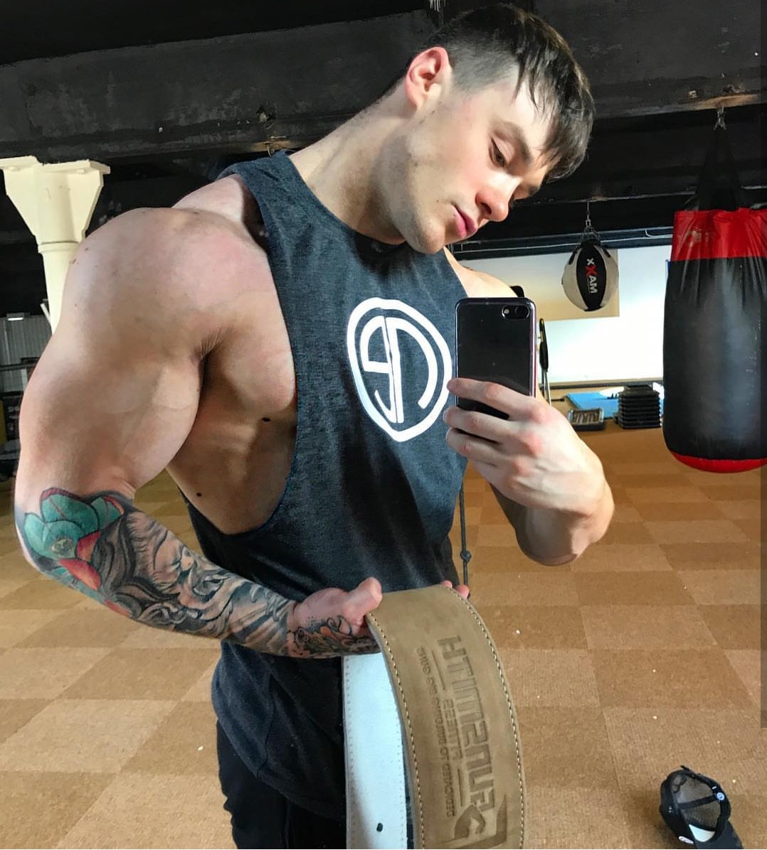dafyddbach: Some recent progress shots of everyones favourite body building twins.