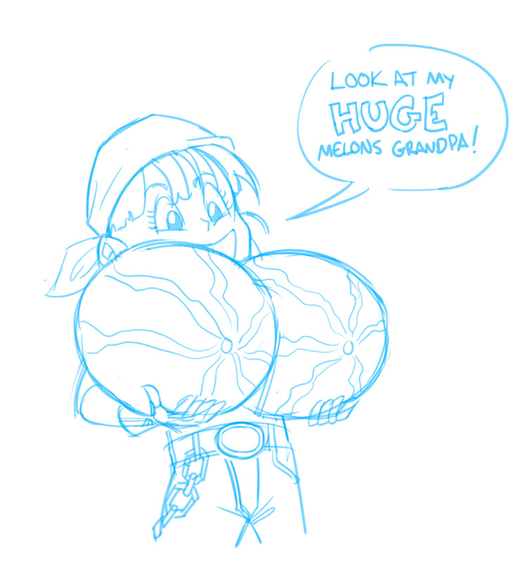  Anonymous asked funsexydragonball: Pan with some huge melons?  Honestly, what did