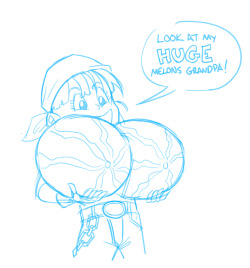  Anonymous Asked Funsexydragonball: Pan With Some Huge Melons?  Honestly, What Did