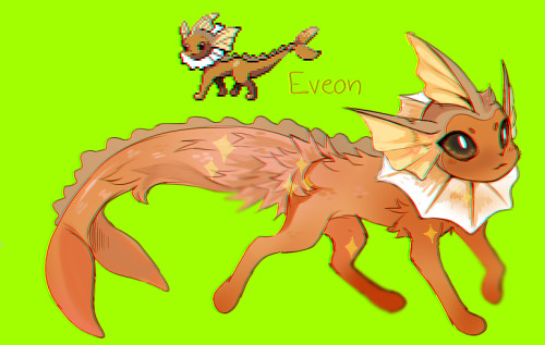 nepeta-sprite:some pokemon fusions!! I’ve been playing pokemon go very casually and was feeling very