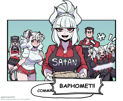 [Helltaker FAN COMIC] BAPHOMET 1KOR- https://grizz056.blogspot.com/2021/04/helltaker-fan-comic-bapho