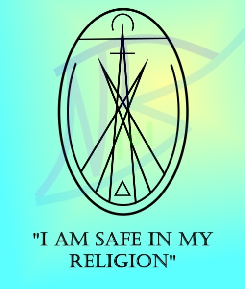 strangesigils: “I Am Safe In My Religion”This is a sigil from an old request I filled th