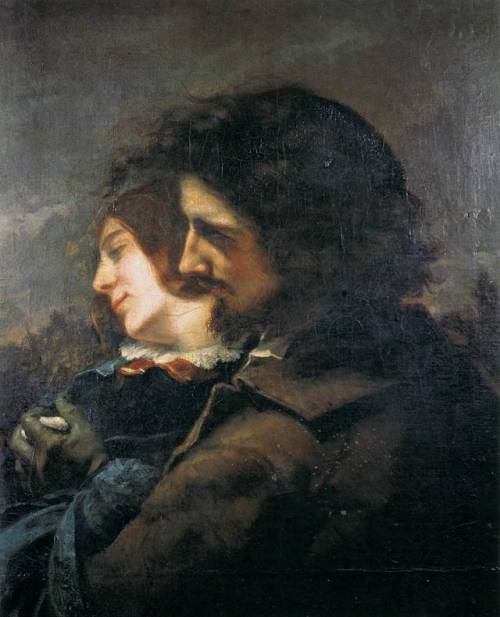 Gustave Courbet - The Happy Lovers (1844)