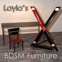 Layla has some brand new BDSM Furniture ready for your torture