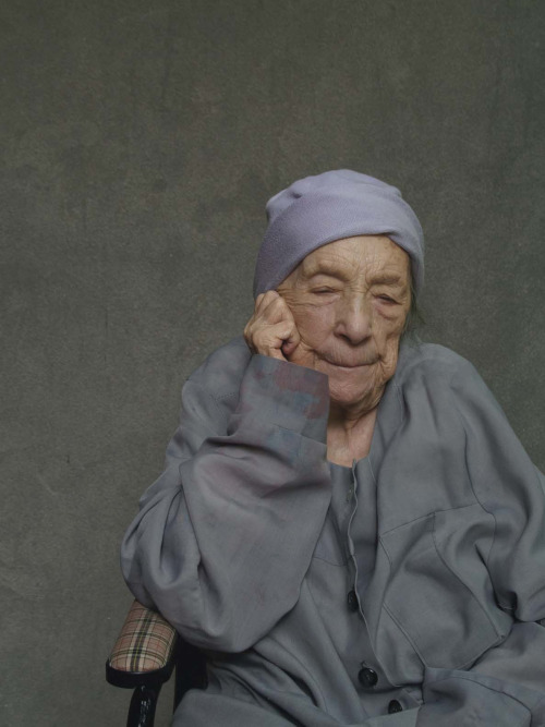  wmagazine: Art legend Louise Bourgeois during the last year of her life. Photo by Alex Van Gelder, September 2010.  