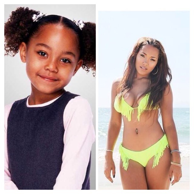 classysassyrude:  All grown up  Lil Brianna look the same lol