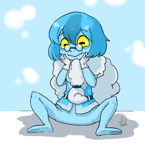 obsidianrabbitart: @lisosaSorry it took forever to post here- your lil Froakie~ BABY 