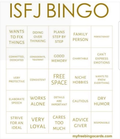 mbti-egg: Introvert Mbti Bingo *not mine