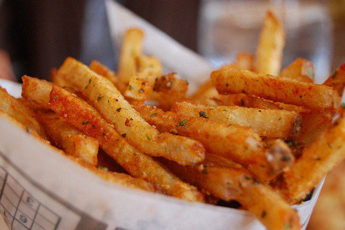 im-horngry:  Spicy Fries - As Requested!