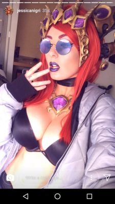 prettycelebsandcosplayers:  Jessica Nigri