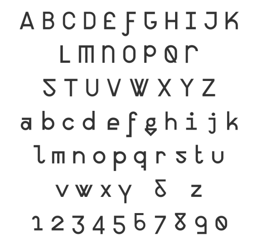 It is not but the honesty is appreciated.
“ The short timeframe for the project sat the boundaries, and I used it to explore letterforms, conceptual type and the technical aspects of making a webfont – while drawing 250 glyphs. The font is best...