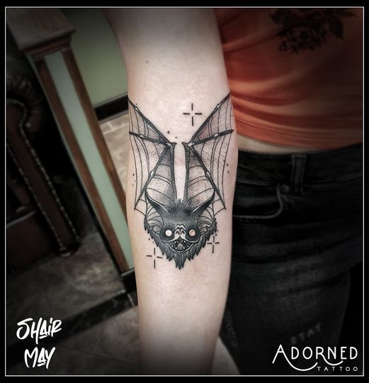 Tribal Bat Tattoo by Annikki on DeviantArt