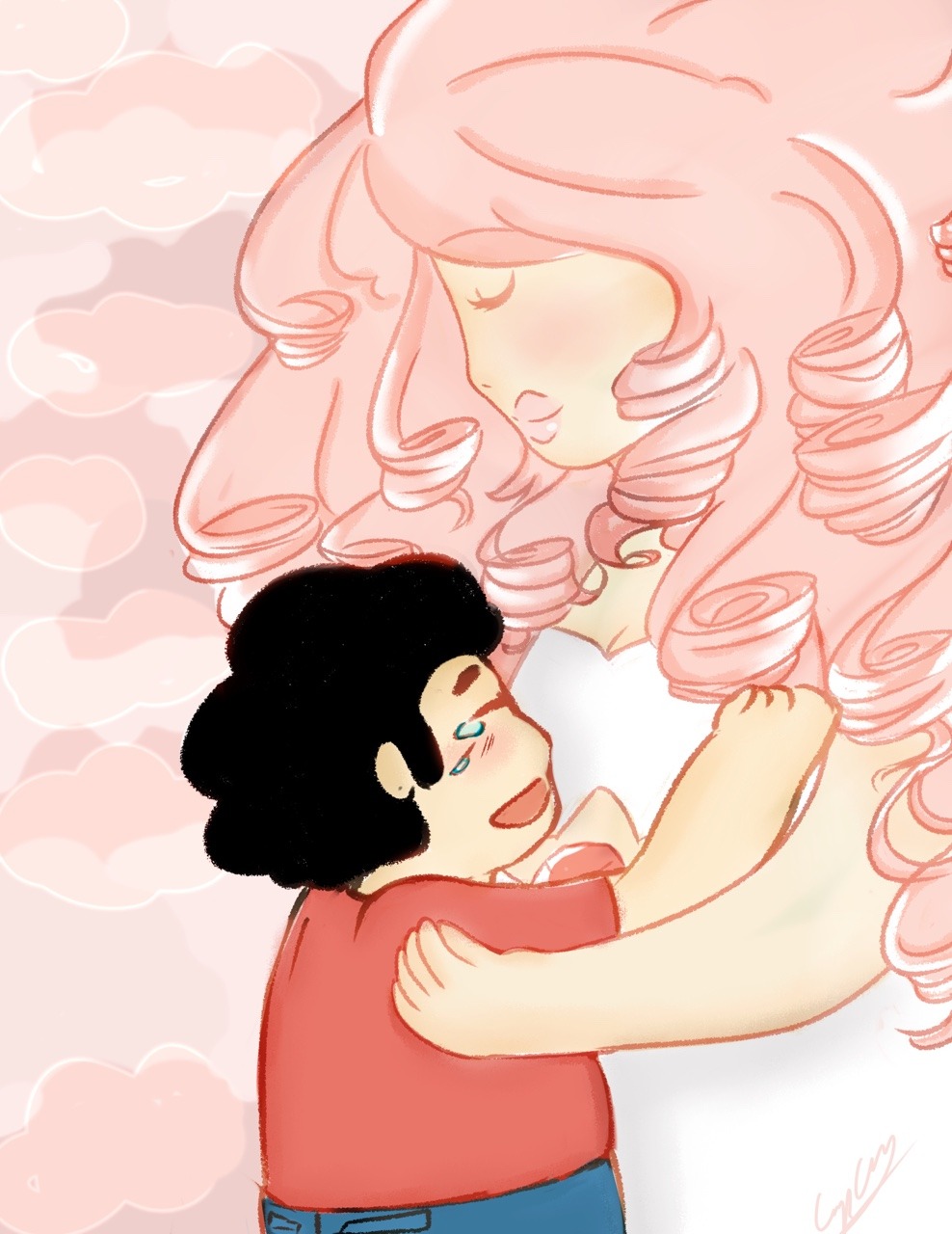 letsdoubletheerens:  Steven dreams of being with his mom in roses room