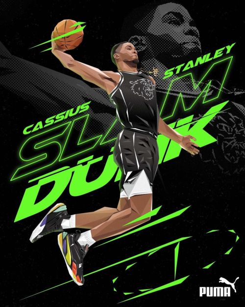 Glad to have the opportunity to work with @pumahoops and create this artwork for @cassiusstanley !! 