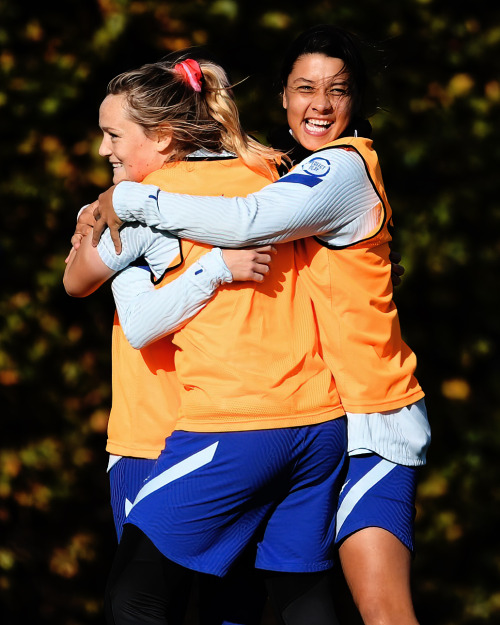 Chelsea FC during training session at Chelsea Training Ground on November 02, 2020 in Cobham, Englan