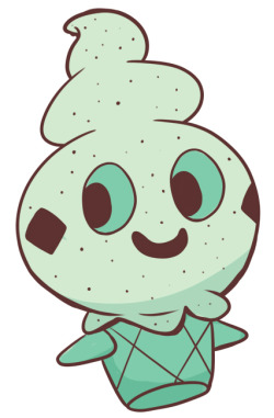 There are times in my life where i wish this variation of Vanillite exists