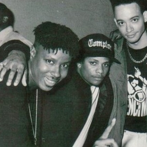 eazye-fanpage:  Eazy-E with Kid n’ play