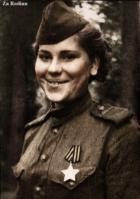 ultimate-world-war-ii: Smart, beautiful and deadly, 19 year old Russian sniper Roza Shanina had 54 confirmed kills during World War II. <<OK so I know for a fact I’ve blogged most of these photos before but I sincerely don’t give a rat’s ass.