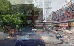 Justin Blinder (American, b. 1985). 11 Second Avenue, New York, NY - Composite of images from 2011 and 2013, from Google Street View