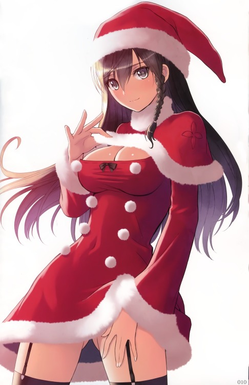 Porn Pics tony taka christmas cleavage dress possible