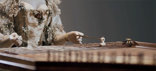 chalabrun:David Roentgen’s Automaton of Queen Marie Antoinette, The Dulcimer Player