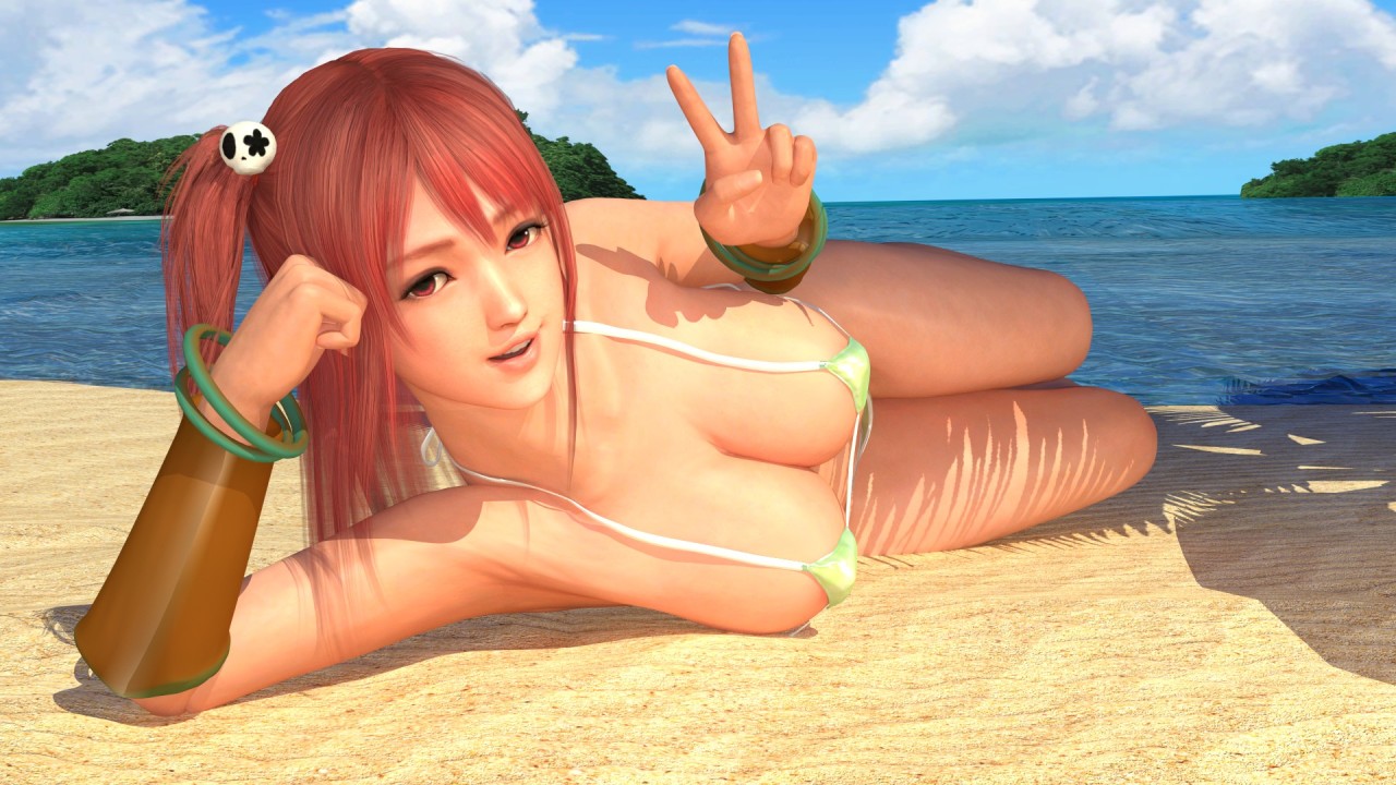 deluwyrn:  DOA5LR Honoka Microbikini: Honoka Fantasy model by dragonlord720 modified