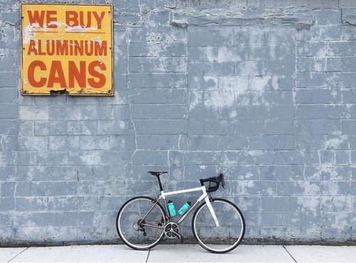 foundrycycles: Bike Against A Wall Wednesday — #foundrycycles #foundrychilkoot #baaw #titaniumbike