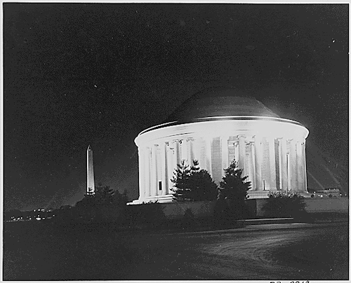 Seventy years ago today on April 13, 1943, the Jefferson Memorial was dedicated in Washington, DC, on the 200th anniversary of Thomas Jefferson’s birth (4/13/1743).