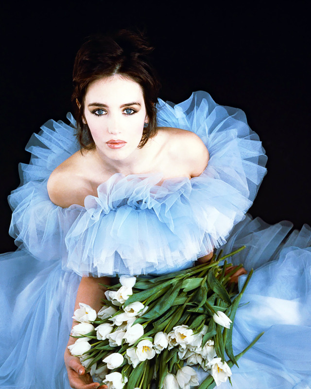 Isabelle Adjani photographed by Marianne Rosenstiehl, 1985.