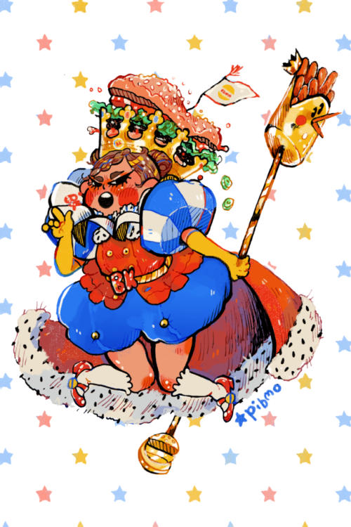 ~ fast food idols ~ ⭐⭐5x7 collectable postcard prints available here!