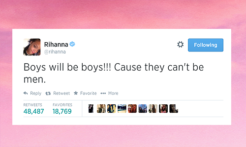 9teenyr-deactivated20140903:  @rihanna: :) 