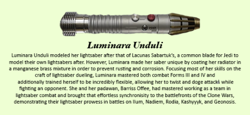 princess-slay-ya:Star Wars Graphics Challenge: 5 lightsabers [x][x][x][x][x] inspiration