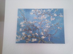 My reproduction of Van Gogh’s Almond Blossoms