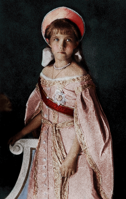 malenkaya-glosoli: Grand Duchess Anastasia Nikolaevna Romanova of Russia (1901-1918), year 1911. Ori