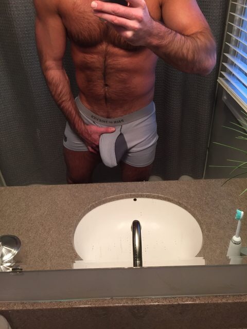 XXX SweatpantsTrackieBulge photo