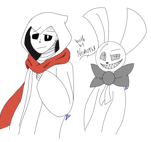 I Got This New Stylus, So Decided To Draw Two@nekophys Characters