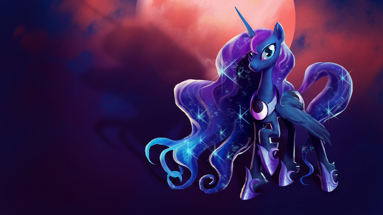 mylittleponyoficialg4:  Commission: Luna Astrum by Makkon  