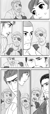 torabisutouchdown:  i dont know dick about golden kamuy but i saw this panel and i knew immediately that i had to redraw it as The True Yakuza 5 Experience™