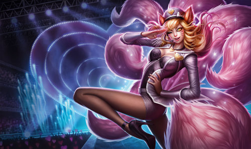 League of Legends (Riot Games)- Ahri(This week is is League of Legends Week in honor of the release 