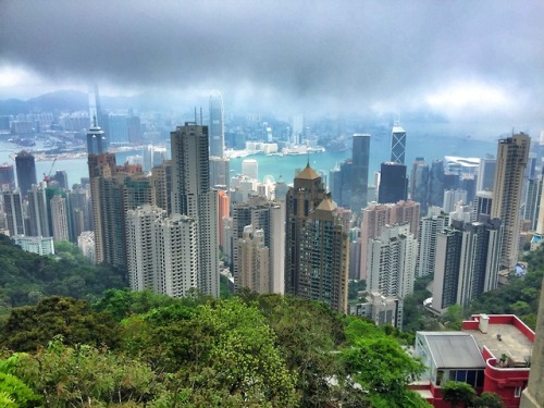 Victoria Peak - Hong Kong (by annajewels) www.instagram.com/annajewels/