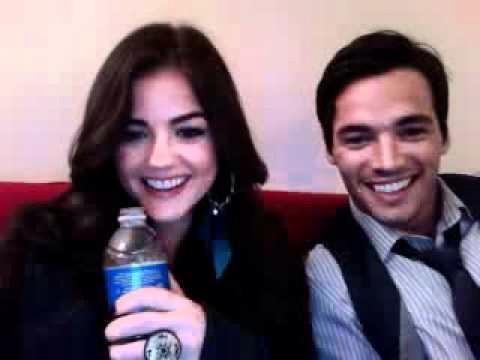 ezriagame:  “There’s something about her that draws you in,” says Ian Harding, one of her costars on PLL. “She’s beautiful, but she is also funny and throws herself into everything.”