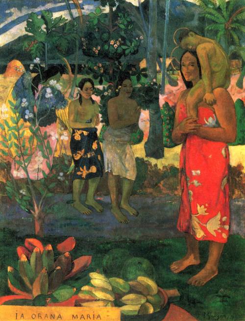 Ia Orana Maria (Hail Mary), Paul Gauguin, 1891