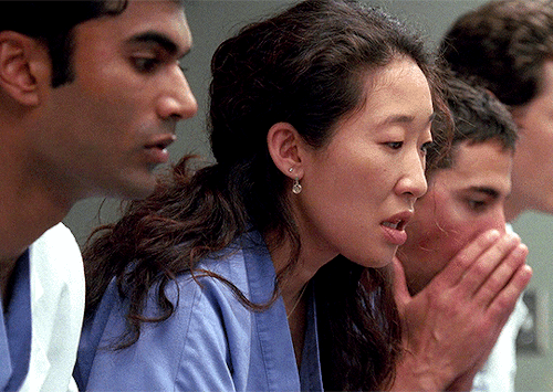 mijuoh:Sandra Oh as Cristina Yang in the first episode of Grey’s Anatomy