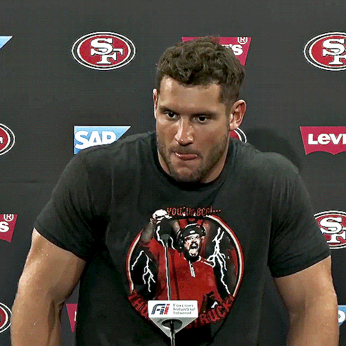 Nick Bosa' Performing Hot Lips...